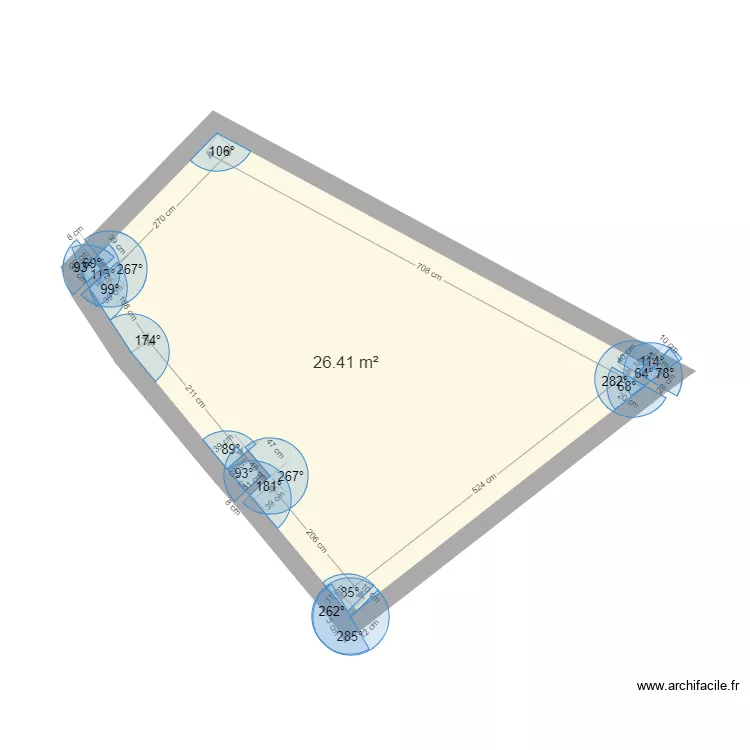 plan cadastre coudrecieux rdc et &eacute;tage. Plan de 