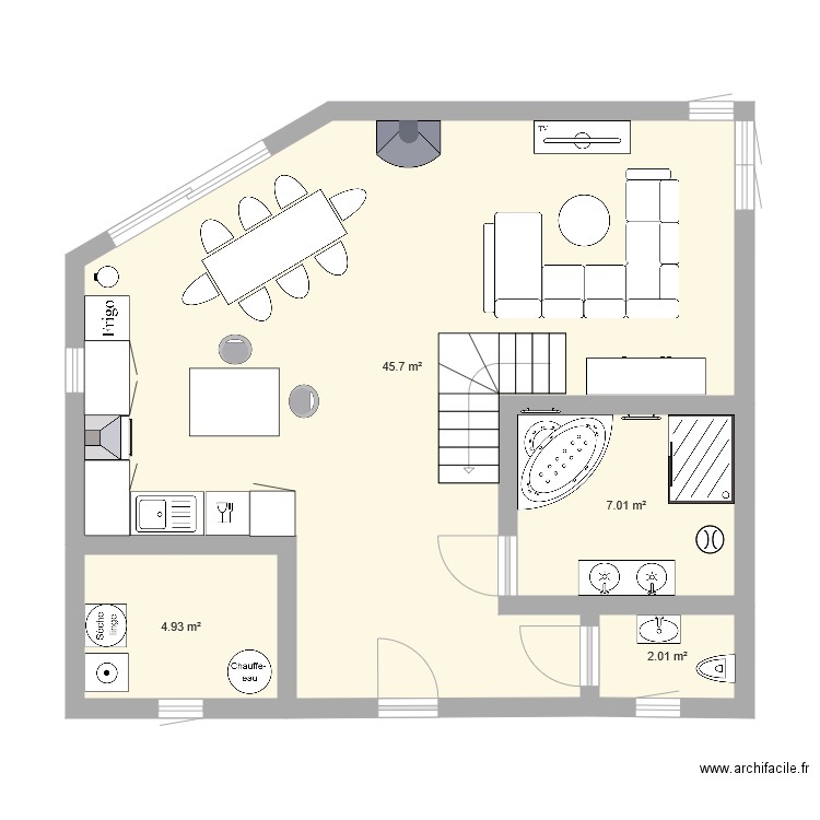 Maison 3D . Plan de 0 pièce et 0 m2