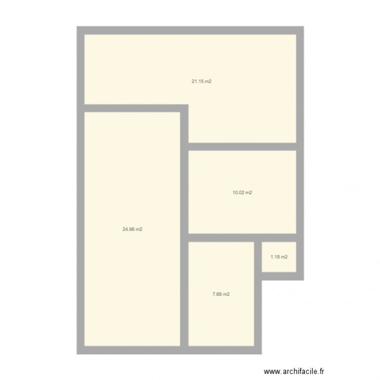 étage 2 les pennes. Plan de 0 pièce et 0 m2