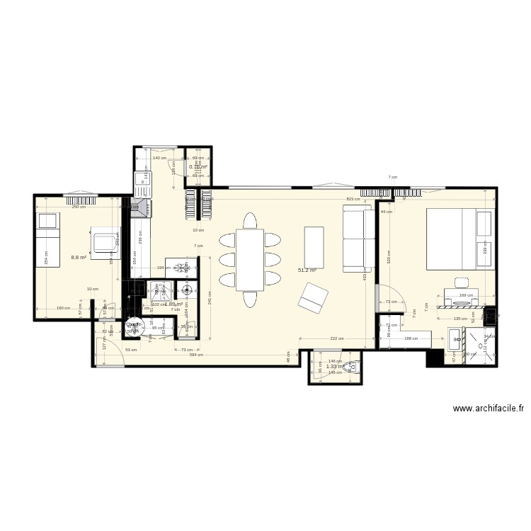 SAINT CLOUD MARINE. Plan de 0 pièce et 0 m2