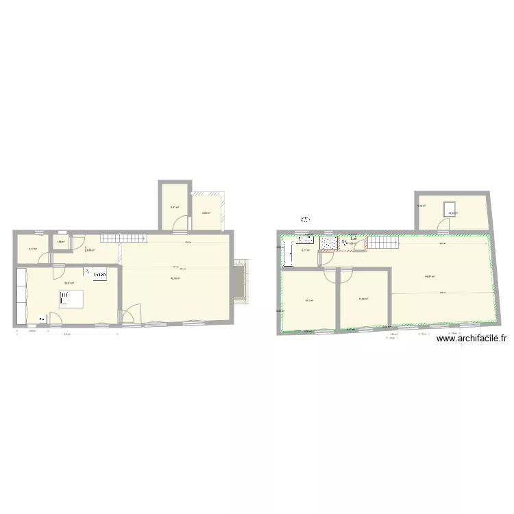 petite maison 3 2 22. Plan de 