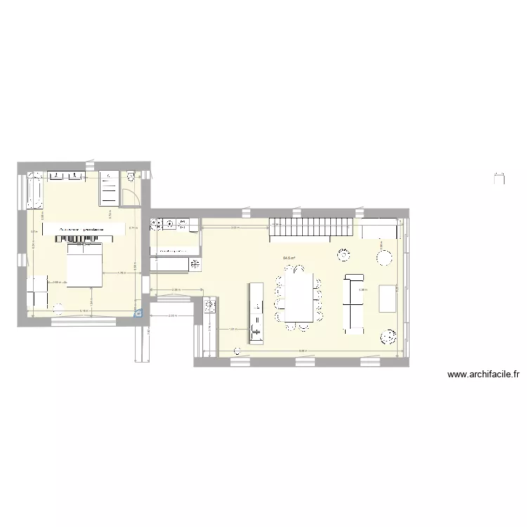 ceillac  hammam. Plan de 
