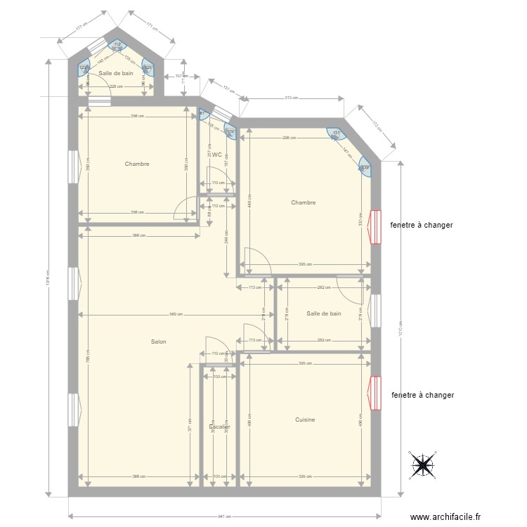 Buisson Marc et Huguette. Plan de 0 pièce et 0 m2