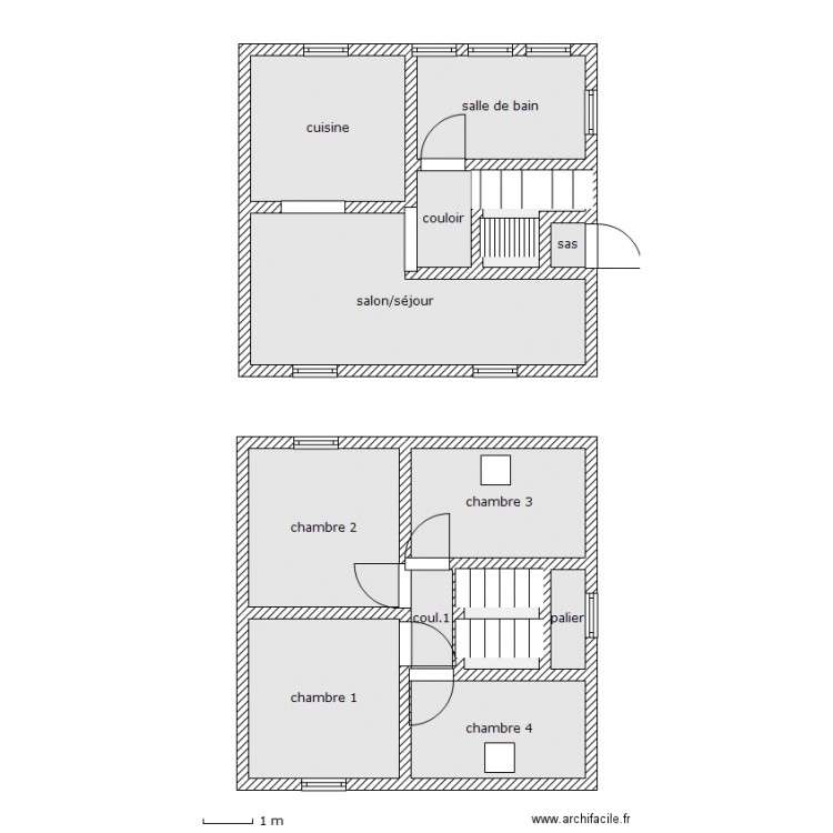 guirrou 1er 2eme. Plan de 0 pièce et 0 m2