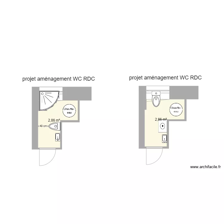 gite n3 sauves RDC MODIFIE. Plan de 