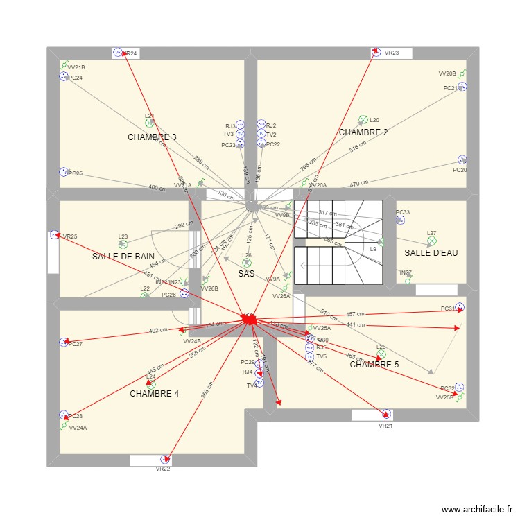 SEMSETTIN ATTALAY ETAGE PIEUVRE. Plan de 0 pièce et 0 m2