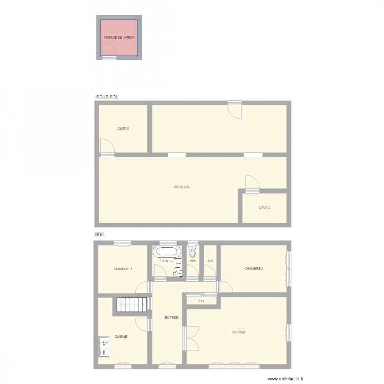 BELOT. Plan de 0 pièce et 0 m2