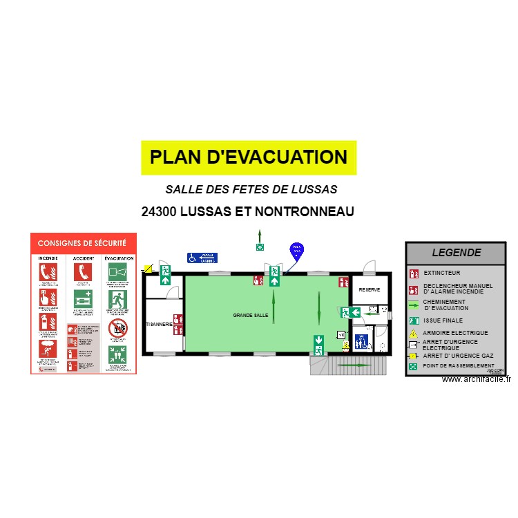 LUSSAS SDF. Plan de 0 pièce et 0 m2