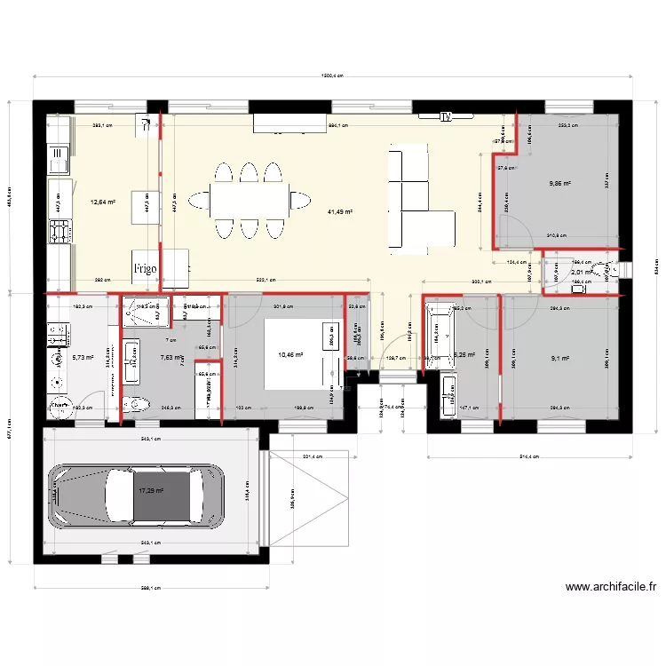 D&eacute;finitif. Plan de 