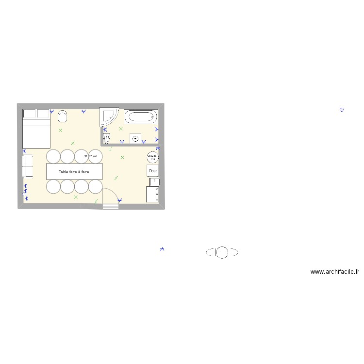 plan vergier . Plan de 0 pièce et 0 m2