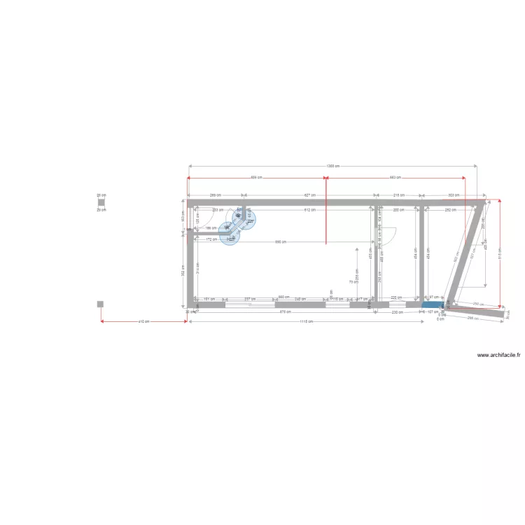 Esquenne 5 rez bis. Plan de 