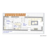 PLAN SEJOUR OUEST CHAMBRE  2 canapes 10 FEVRIER 2022