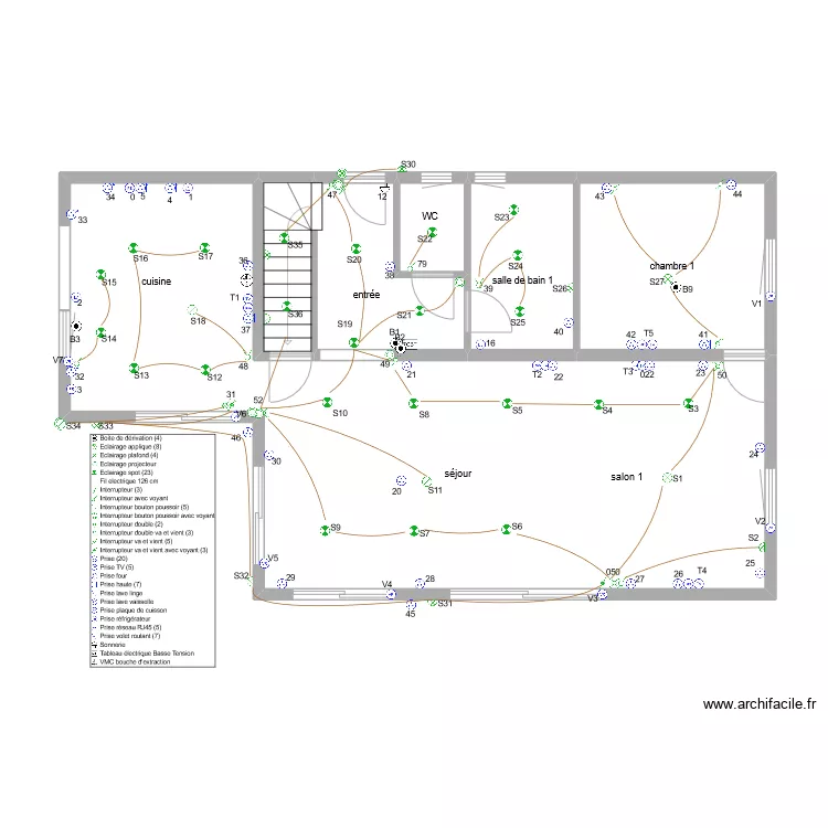 gerard rdc pc1. Plan de 