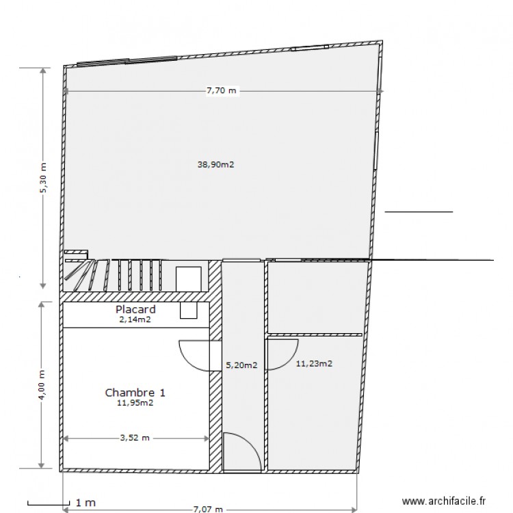 Rdc reel. Plan de 0 pièce et 0 m2