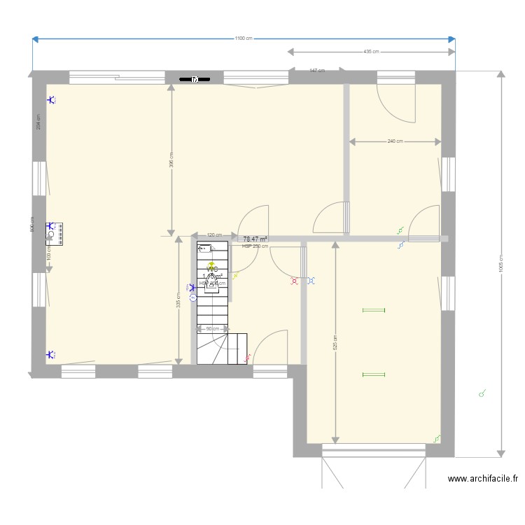 plan spot . Plan de 0 pièce et 0 m2