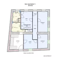 RDC B&acirc;timent 1 alc&ocirc;ves