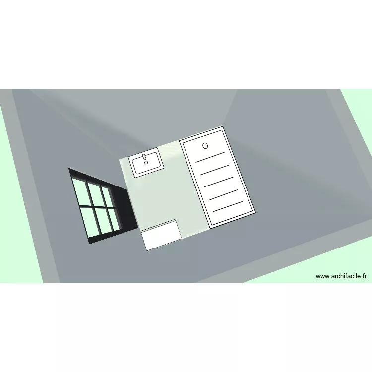 SIMON. Plan de 1  et 4 m²