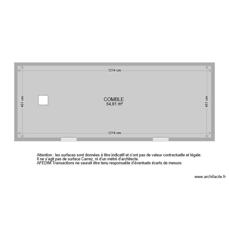 7636 COMBLE PASCAL. Plan de 