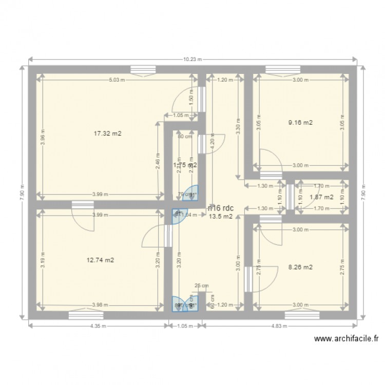 AIX D ANGILLION n16 rdc. Plan de 0 pièce et 0 m2