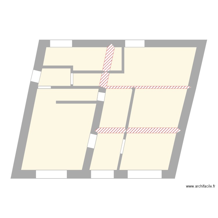 Z cheminée chambre bas. Plan de 0 pièce et 0 m2