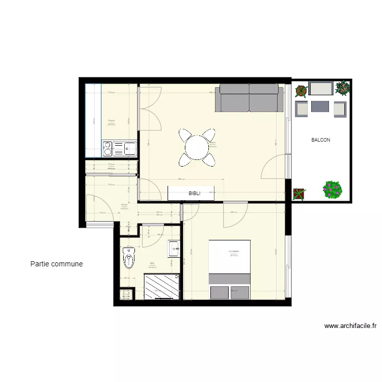 PLAN SRTROUVILLE AGIAS. Plan de 