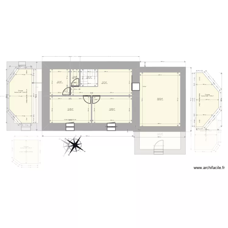 RIT-AE-LEBLOND. Plan de 