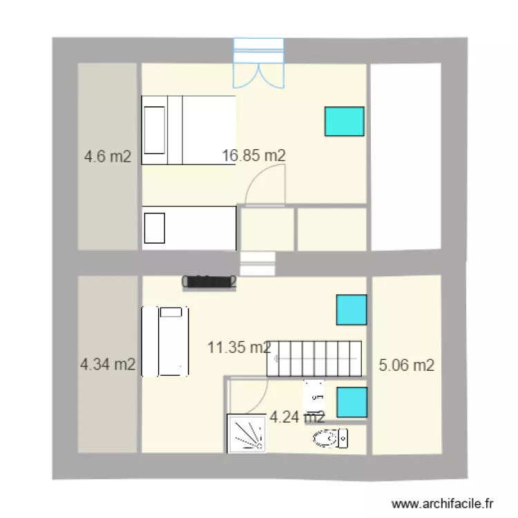 combles 2 aout. Plan de combles 2 aout. Plan de