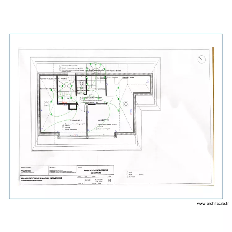 Do Trinh ETAGE. Plan de Do Trinh ETAGE. Plan de