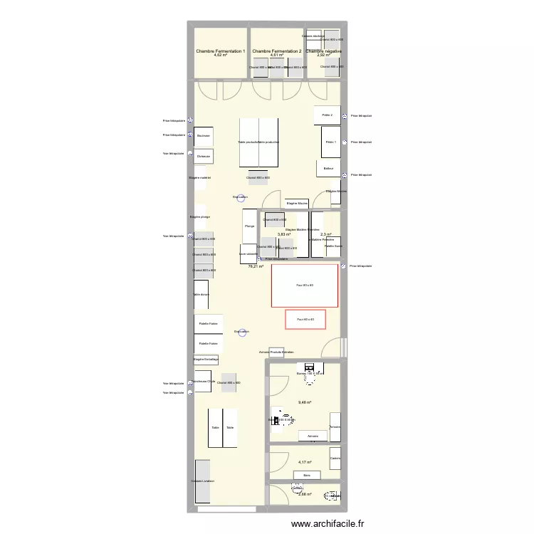 Dorian 120m2 - Montreuil 2. Plan de 
