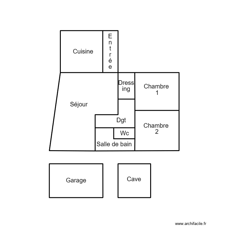 QUIMPER DENNIEL. Plan de 