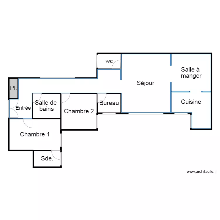 Plan LOITRON2. Plan de 