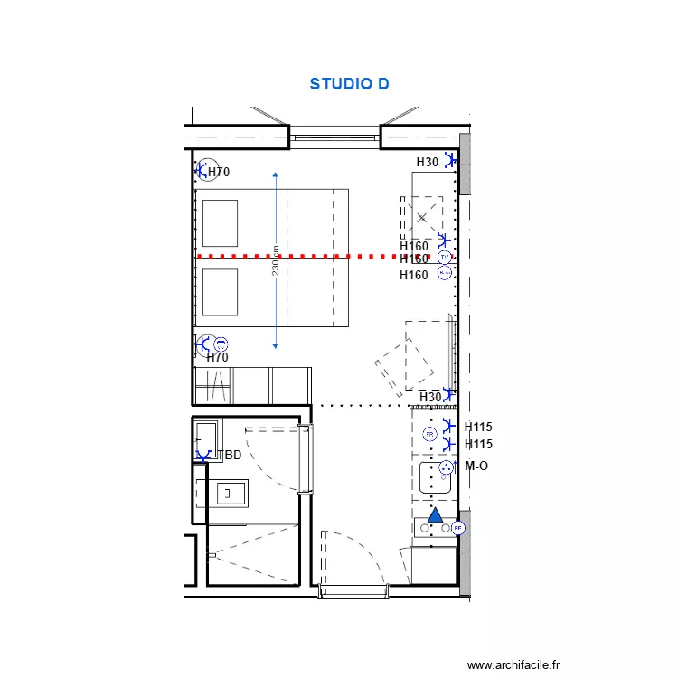 Electrique Asprela Court Sejour. Plan de Electrique Asprela Court Sejour. Plan de