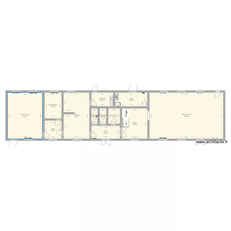 Rdc Mairie 2. Plan de Rdc Mairie 2. Plan de