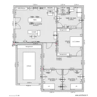 Plan villa 2D