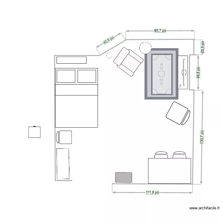 bilodeau. Plan de 