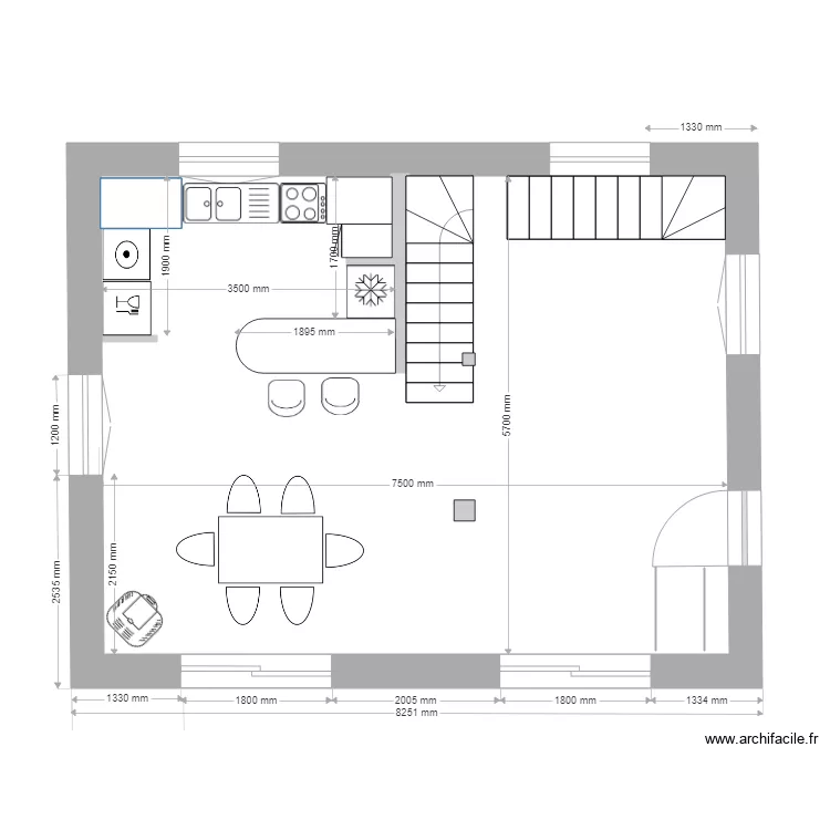PREMIER ETAGE 1. Plan de 