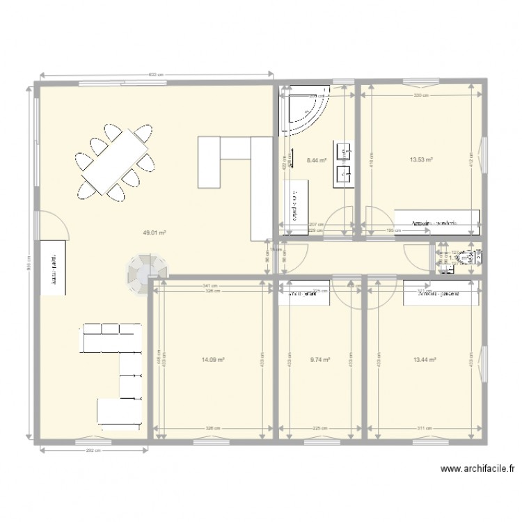 Plan cheminée. Plan de 0 pièce et 0 m2