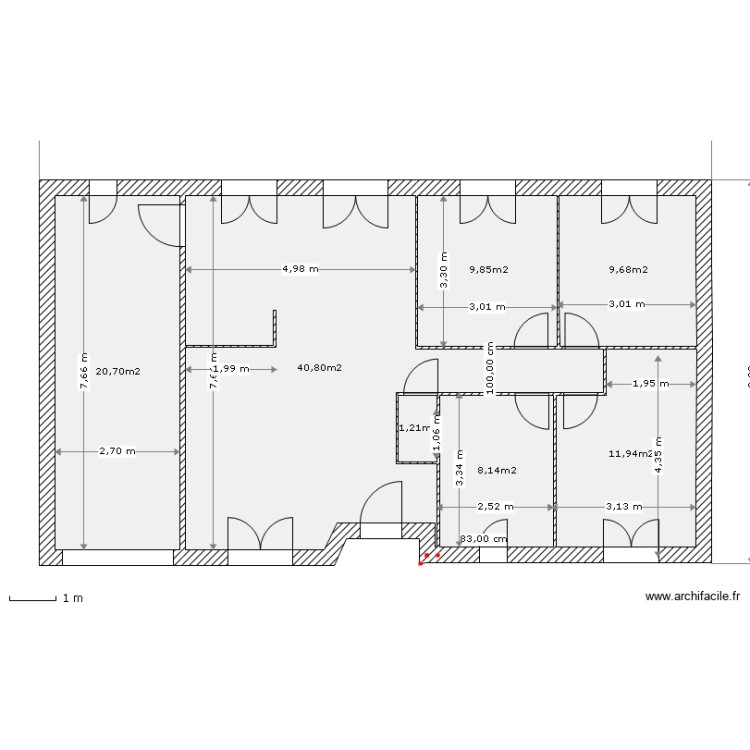 NICOLLE. Plan de 0 pièce et 0 m2