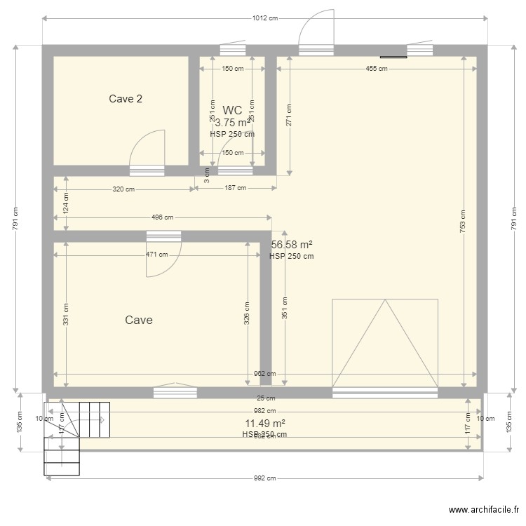 RDC1. Plan de 0 pièce et 0 m2