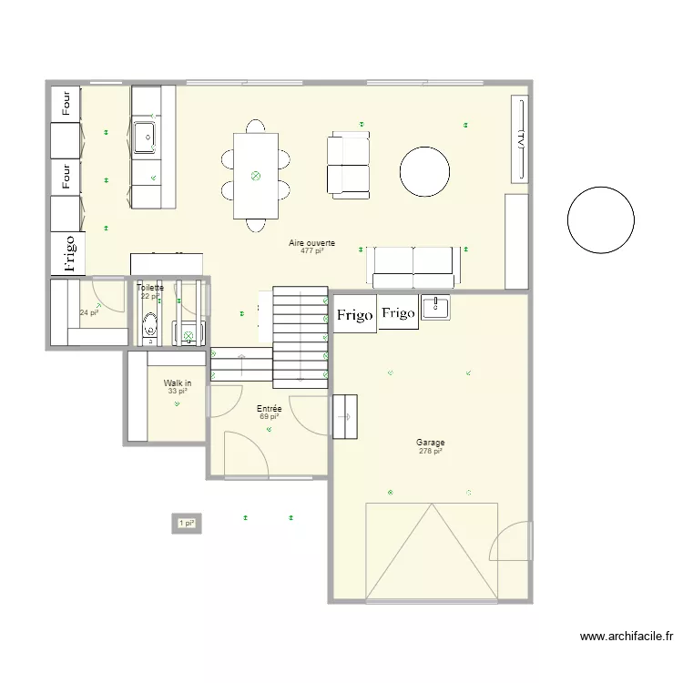 Rez de chaussée Madrigal mai 2021. Plan de Rez de chaussée Madrigal mai 2021. Plan de