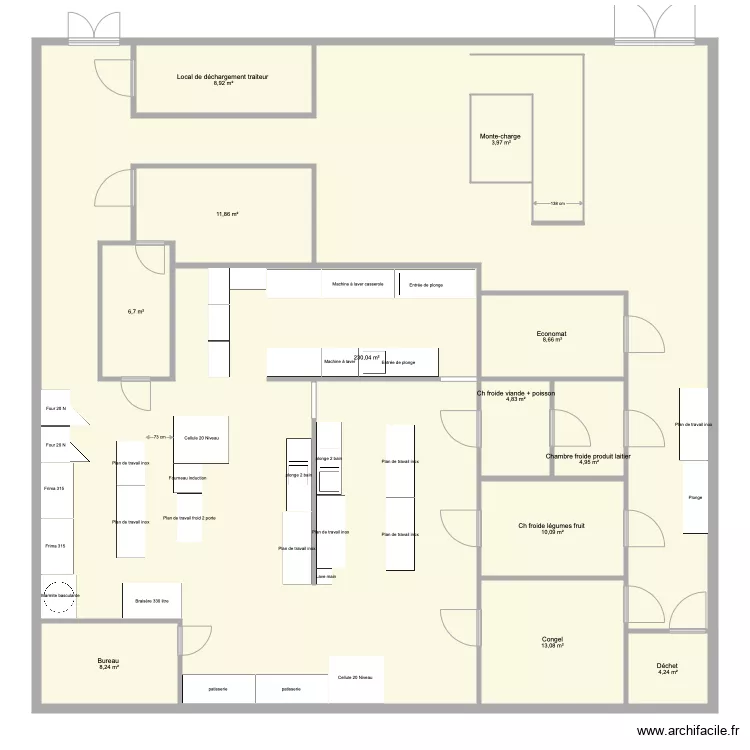Plan base Yens Structure 8. Plan de 