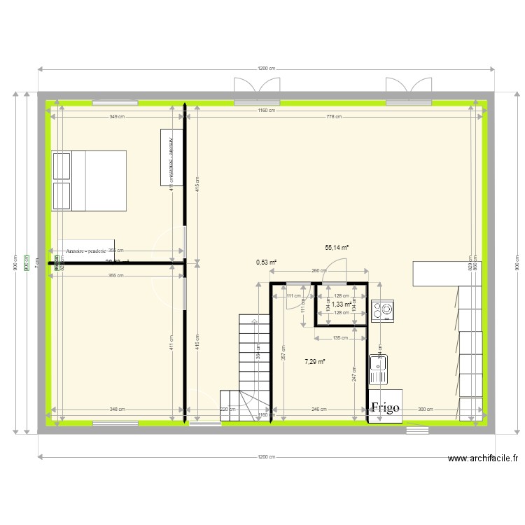 test2-1. Plan de 0 pièce et 0 m2
