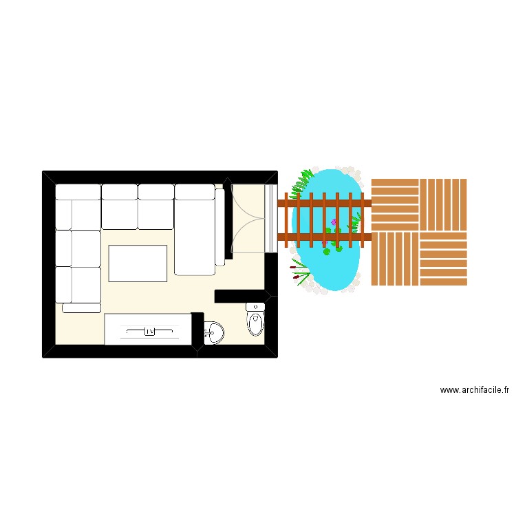mon reve. Plan de 0 pièce et 0 m2