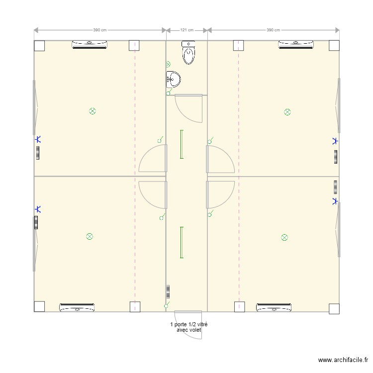 Au petit bonheur 0103. Plan de 0 pièce et 0 m2