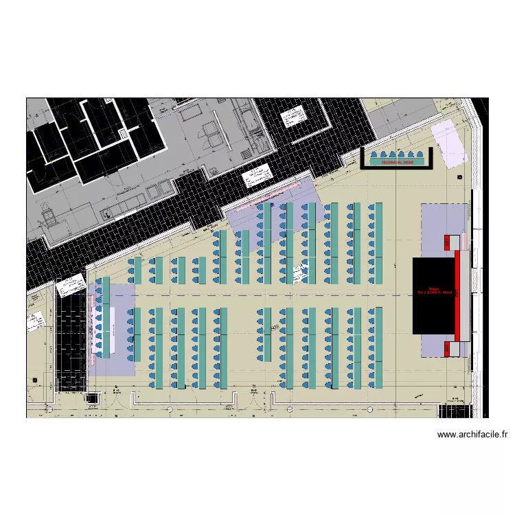 MCI set-up right. Plan de 