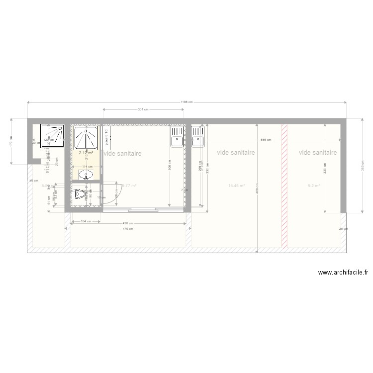 plan pool house villa leonie fondation. Plan de 0 pièce et 0 m2