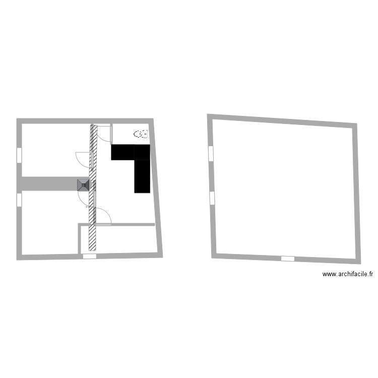 etage appt gite 2020. Plan de 0 pièce et 0 m2