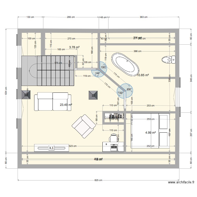 comble Allens B. Plan de 0 pièce et 0 m2