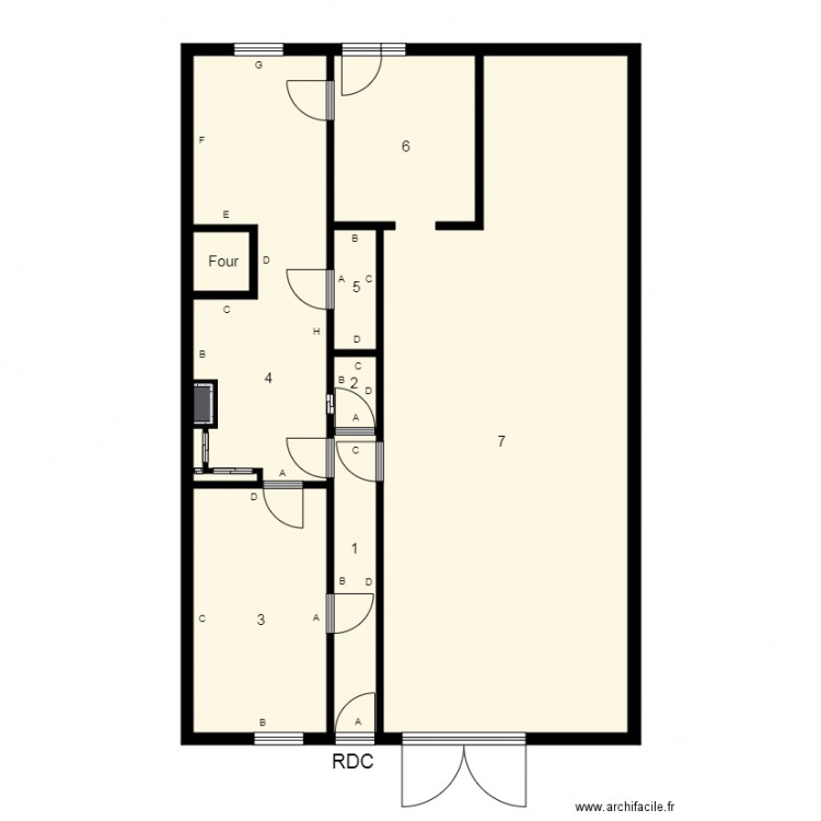 174394 BERTRAND Plomb. Plan de 0 pièce et 0 m2