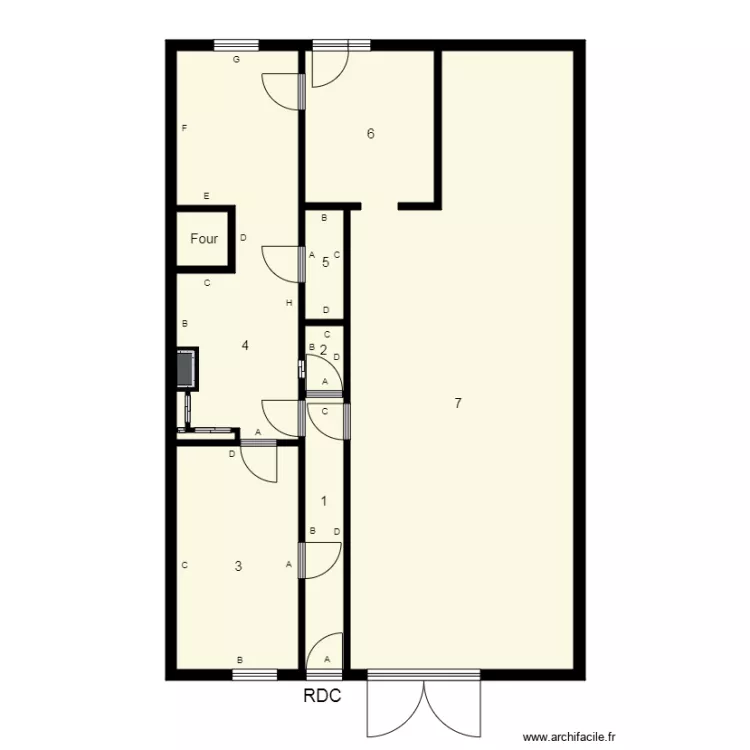 174394 BERTRAND Plomb. Plan de 